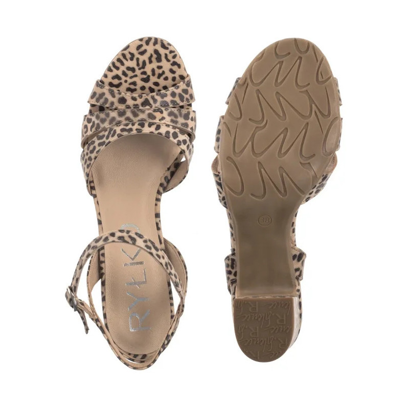 Ryłko Beżowe/Czarne 7NG28_R_ __HB (RY1119-a) bateliai