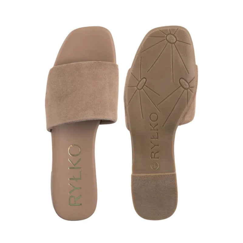 Ryłko Beżowe 0AGH2_V_ _4RG (RY1122-a) Sieviešu apavi/Flip Flops