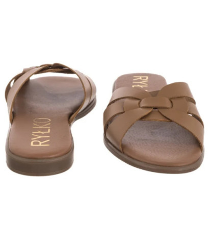 Ryłko Brązowe 0AGH7_V1 _8HM (RY1088-b) Women's Shoes/Flip Flops