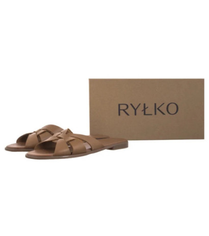 Ryłko Brązowe 0AGH7_V1 _8HM (RY1088-b) Moteriški batai/šlepetės