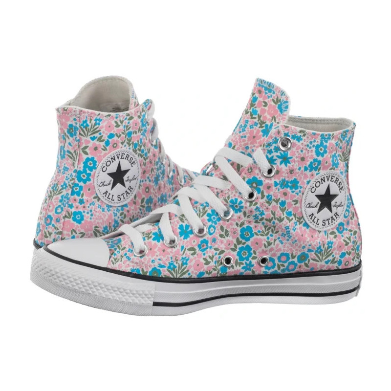 Converse CTAS Hi White/Gnarly Blue A14980C (CO782-a) bateliai