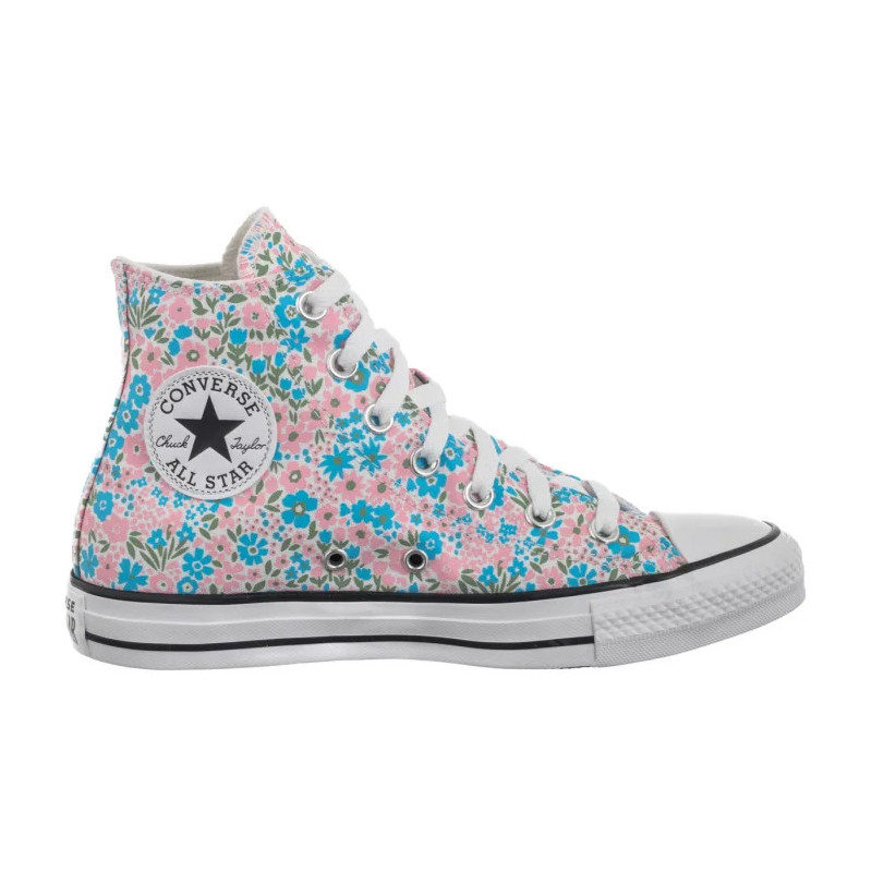Converse CTAS Hi White/Gnarly Blue A14980C (CO782-a) apavi