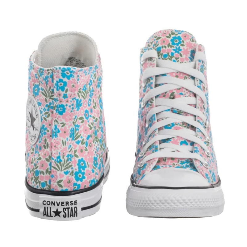 Converse CTAS Hi White/Gnarly Blue A14980C (CO782-a) bateliai