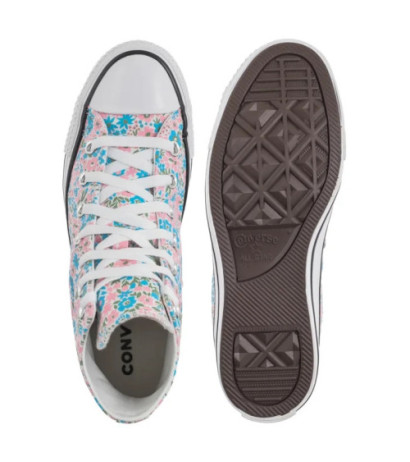 Converse CTAS Hi White/Gnarly Blue A14980C (CO782-a) bateliai