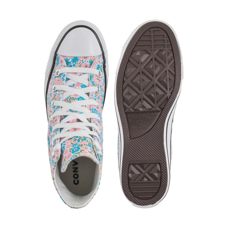 Converse CTAS Hi White/Gnarly Blue A14980C (CO782-a) bateliai