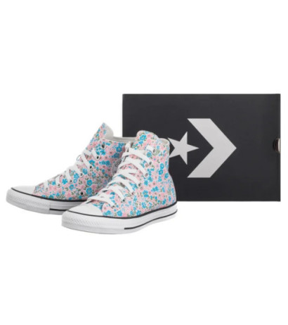 Converse CTAS Hi White/Gnarly Blue A14980C (CO782-a) apavi