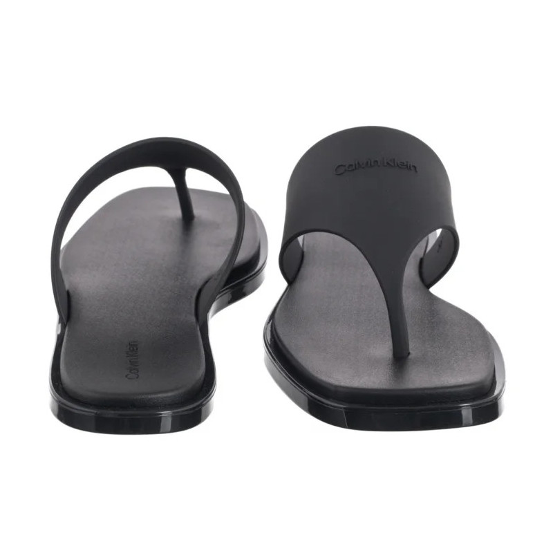 Calvin Klein Toe Post Tpu Slide Ck Black HW0HW02836 BEH (CK666-a) flip flops