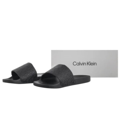 Calvin Klein Pool Slide Mono Ck Black HW0HW02541 (CK667-a) Sieviešu apavi/Flip Flops