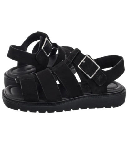 Calvin Klein Fisherman Hw Sandal Lth Ck Black YW0YW01962 BEH (CK669-a) sandales