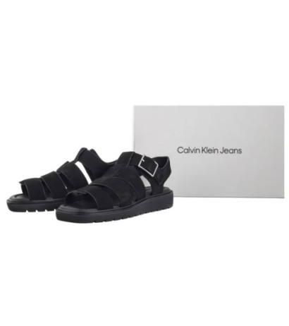 Calvin Klein Fisherman Hw Sandal Lth Ck Black YW0YW01962 BEH (CK669-a) sandaalid