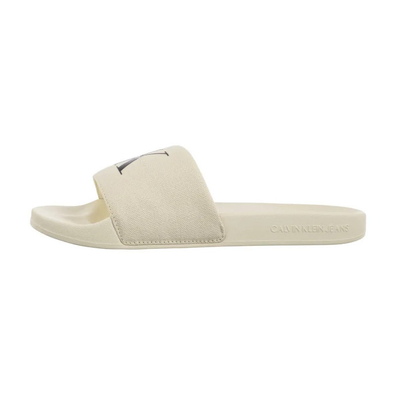 Calvin Klein Slide Monogram Wn Logo Ck Sweet Corn YW0YW01967 AD6 (CK675-a) Naiste kingad/klappide klapid