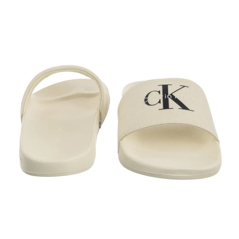 Calvin Klein Slide Monogram Wn Logo Ck Sweet Corn YW0YW01967 AD6 (CK675-a) Naiste kingad/klappide klapid