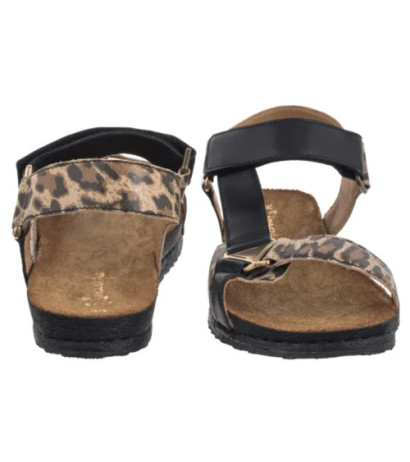 Maciejka Czarny+Pantera 07026-20/00-1 (MA1399-b) sandales