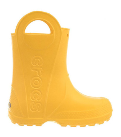 Crocs Handle Rain Boot Kids Yellow 12803-730 (CR79-d) botai