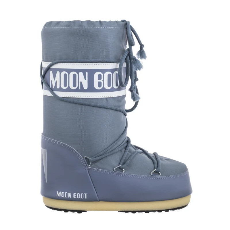 Moon Boot Icon Nylon Elephant Grey Kids 1400440 H004 (MB14-k) zābaki