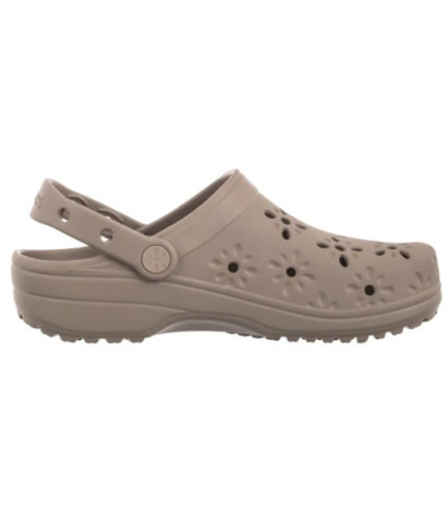 Crocs Classic Floral Cut Out Clog Taupe 210927-214 (CR389-a) Moteriški batai/šlepetės