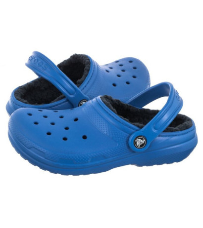 Crocs Classic Lined Clog K Blue Bolt 207010-4KZ (CR265-b) šlepetės
