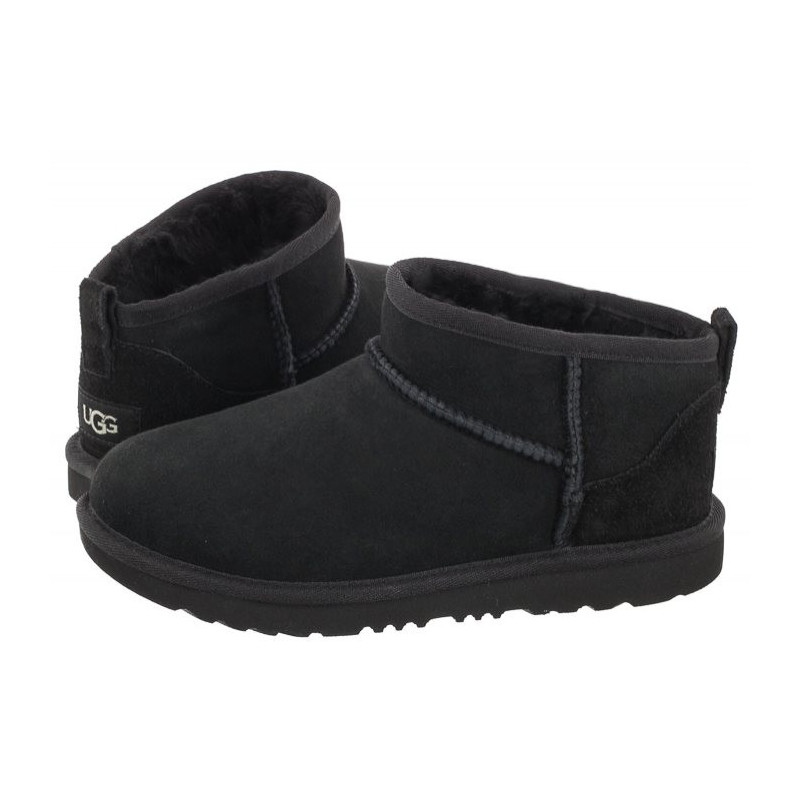 UGG Kid's Classic Ultra Mini 1130750 BLK (UA72-a) puszābaki
