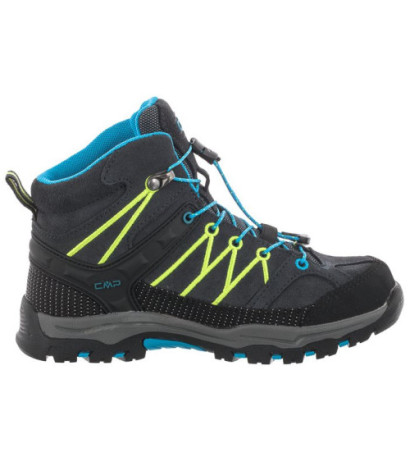 CMP Kids Rigel Mid Trekking Shoe Wp 3Q12944 34UF Antracite/Yellow Fluo (CM1-a) puszābaki