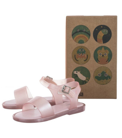 Melissa Mini Melissa Mar Sandal IV BB 32633/53973 Pink/Glitter (ML276-a) sandales
