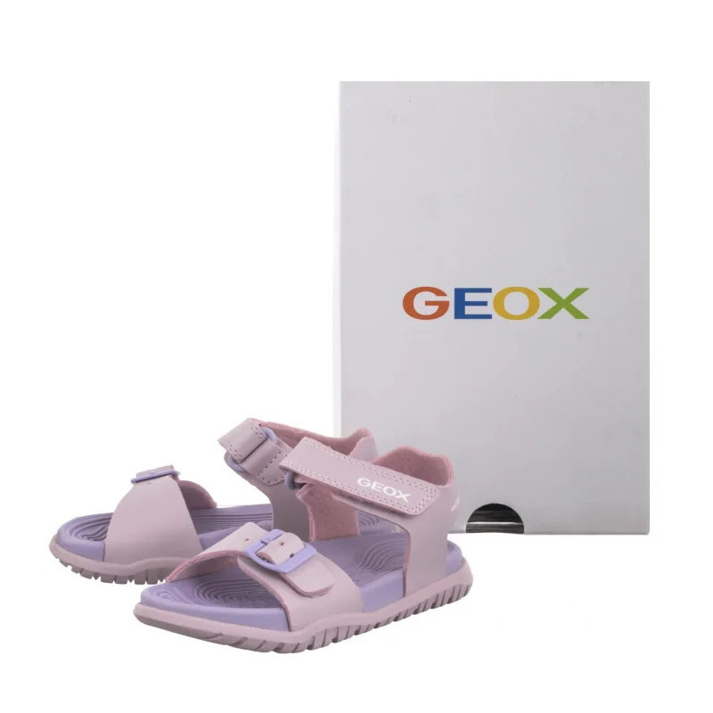 Geox J Sandal Fusbetto G. A Lt Pink/Lilac J35HQA 000BC C8057 (GE107-b) sandales