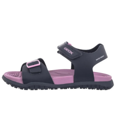 Geox J Sandal Fusbetto G. A Navy/Fuchsia J35HQA 000BC C4268 (GE107-c) sandales