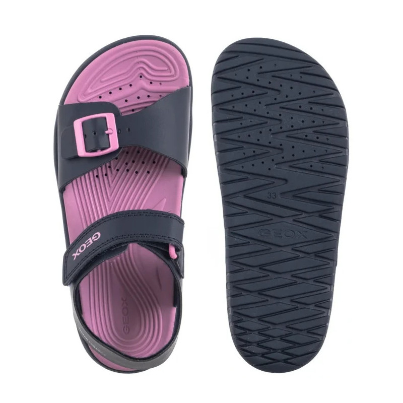 Geox J Sandal Fusbetto G. A Navy/Fuchsia J35HQA 000BC C4268 (GE107-c) sandales