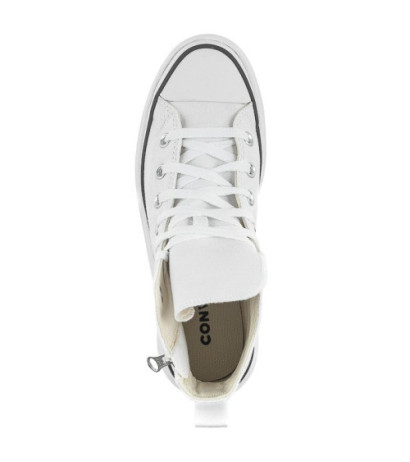 Converse CTAS Lugged Lift Hi White/White/Black A03012C (CO604-b) bateliai