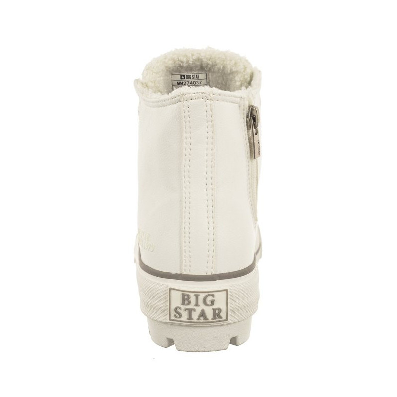 Big Star Białe MM274037 (BI517-a) apavi