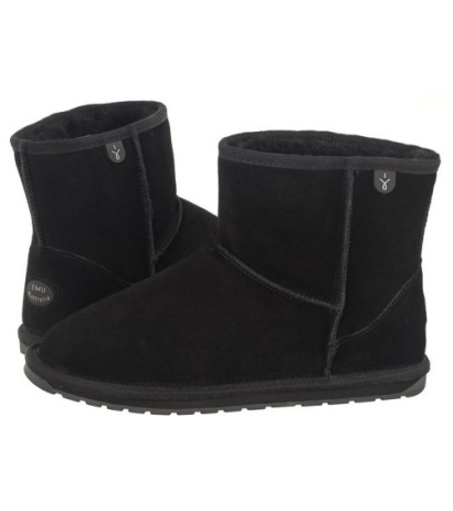 EMU Australia Wallaby Mini Teens WR Black T10103 (EM473-a) batai