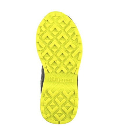 Kappa Boxfrod Mid Tex K 261065K/1133 Black/Lime (KA243-a) puszābaki