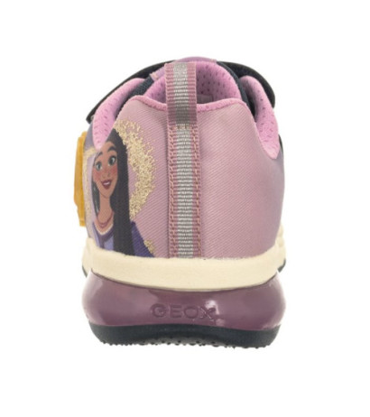 Geox J Spaceclub G.A - Pr Te+Pe.Gbk Navy/Lavender J458VA 0ANAJ CF48Q (GE149-a) sporta apavi