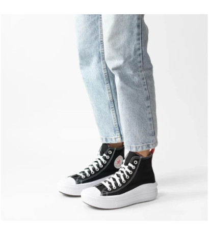 Converse CTAS Move Hi Black/Pink Salt/White 271716C (CO653-a) kingad