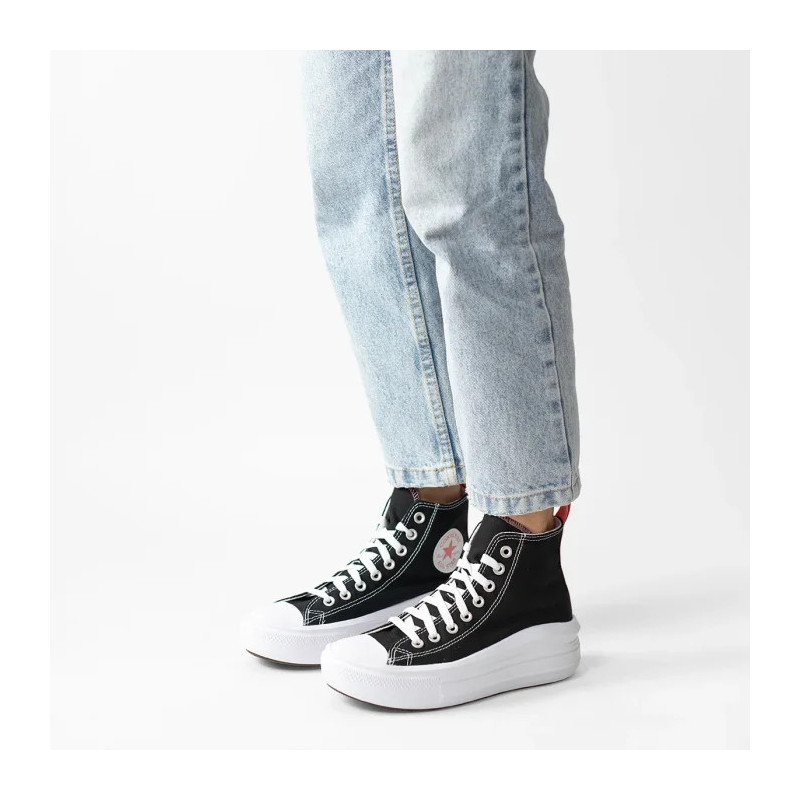 Converse CTAS Move Hi Black/Pink Salt/White 271716C (CO653-a) kingad