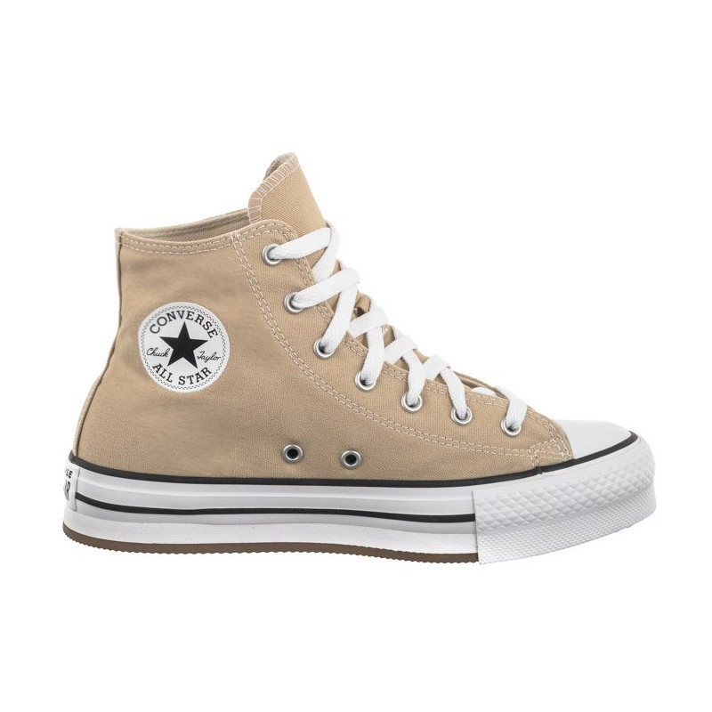 Converse CTAS Eva Lift Hi Nutty Granola/White/Black A06344C (CO660-a) bateliai