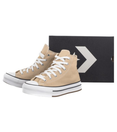 Converse CTAS Eva Lift Hi Nutty Granola/White/Black A06344C (CO660-a) bateliai