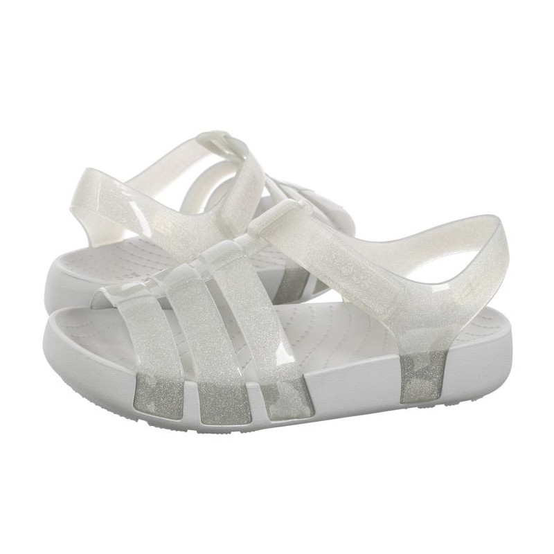 Crocs Isabella Glitter Sandal k Silver Glitter 209836-0IC (CR304-a) sandales