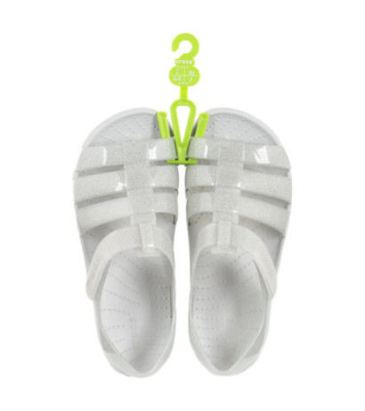 Crocs Isabella Glitter Sandal k Silver Glitter 209836-0IC (CR304-a) sandales