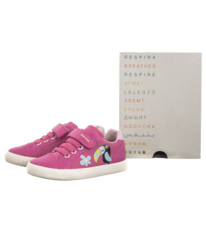 Geox B Gisli G. C Fuchsia/LT Yellow B451MC 01054 C8301 (GE168-a) spordijalatsid