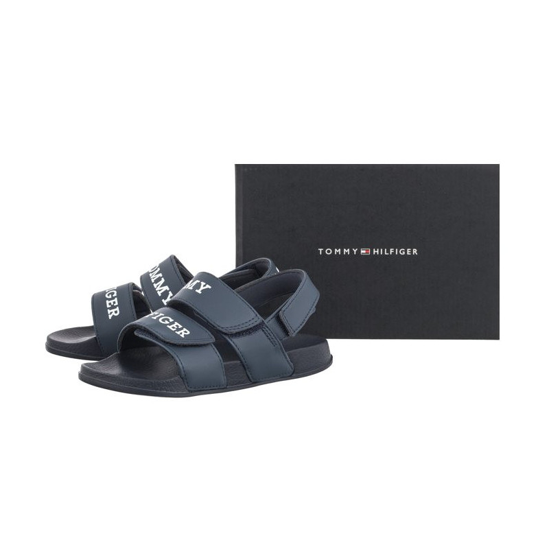 Tommy Hilfiger Velcro Sandal T1B2-33453-1172 800 Blue (TH1085-a) sandales