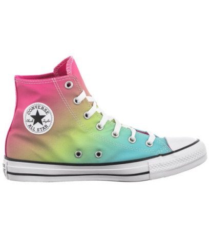 Converse CTAS Hi Triple Cyan/Chaos Fuchsia A07337C (CO690-a) čības