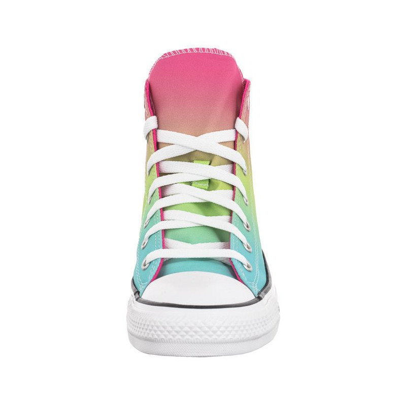 Converse CTAS Hi Triple Cyan/Chaos Fuchsia A07337C (CO690-a) čības