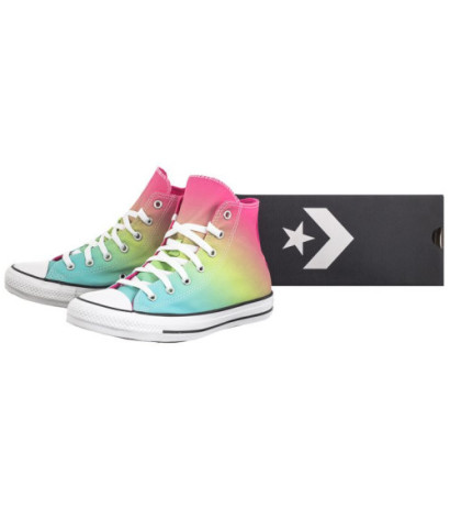 Converse CTAS Hi Triple Cyan/Chaos Fuchsia A07337C (CO690-a) čības
