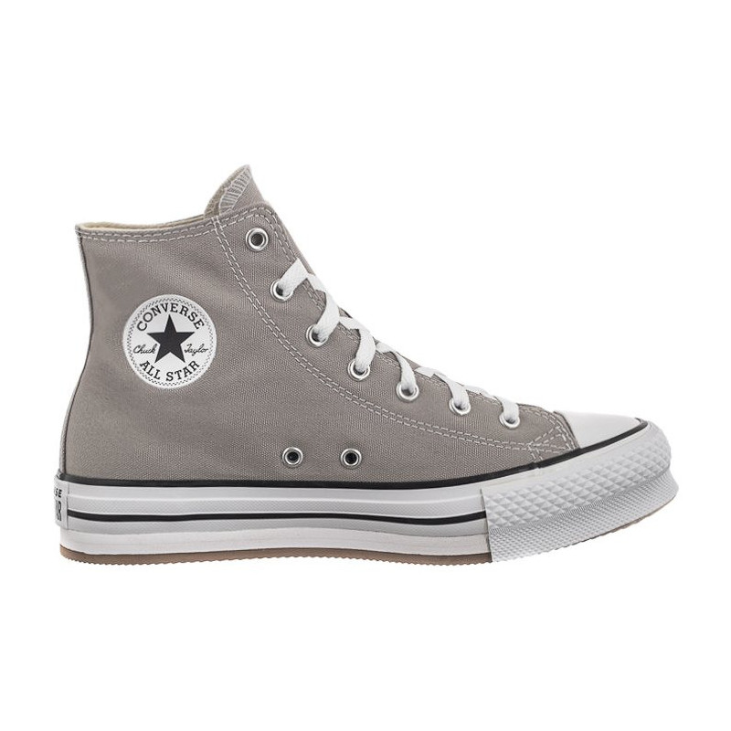 Converse CTAS Eva Lift Hi Totally Neautral/White/Black A07346C (CO660-b) apavi