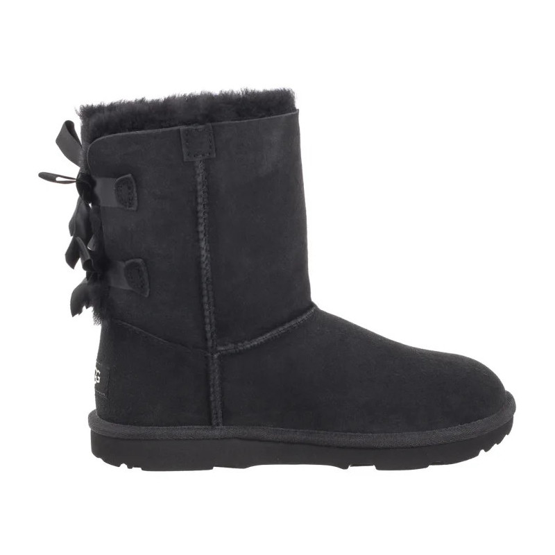 UGG K Bailey Bow II 1017394K BLK (UA120-a) zābaki