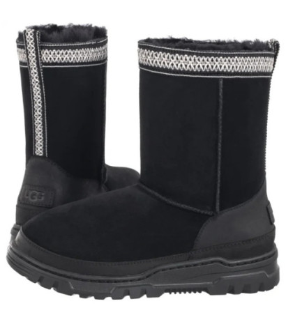 UGG Kids Classic Short Trailgazer 1157694K BLK (UA121-a) boots
