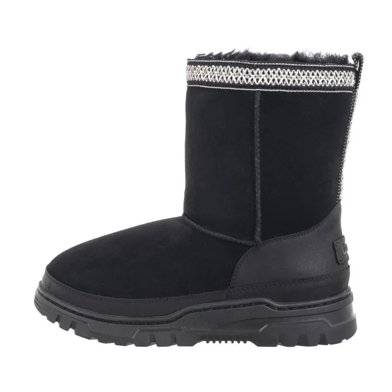 UGG Kids Classic Short Trailgazer 1157694K BLK (UA121-a) batai
