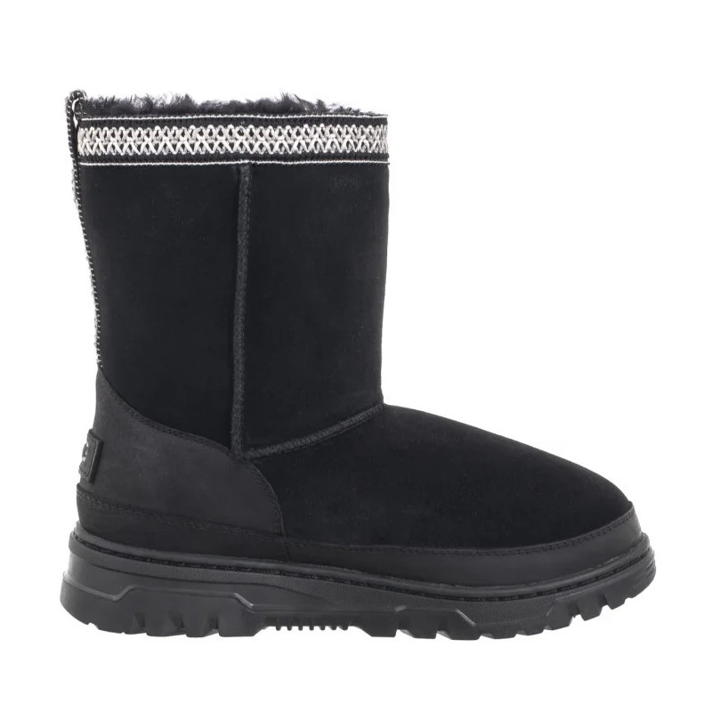 UGG Kids Classic Short Trailgazer 1157694K BLK (UA121-a) zābaki