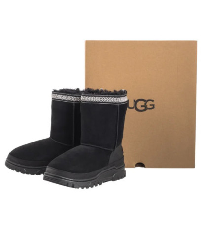 UGG Kids Classic Short Trailgazer 1157694K BLK (UA121-a) batai