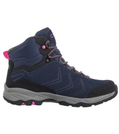 CMP Kids Melnick Mid Trekking Shoes Wp 3Q18584J 30MR Blue-Fuxia (CM33-a) batai